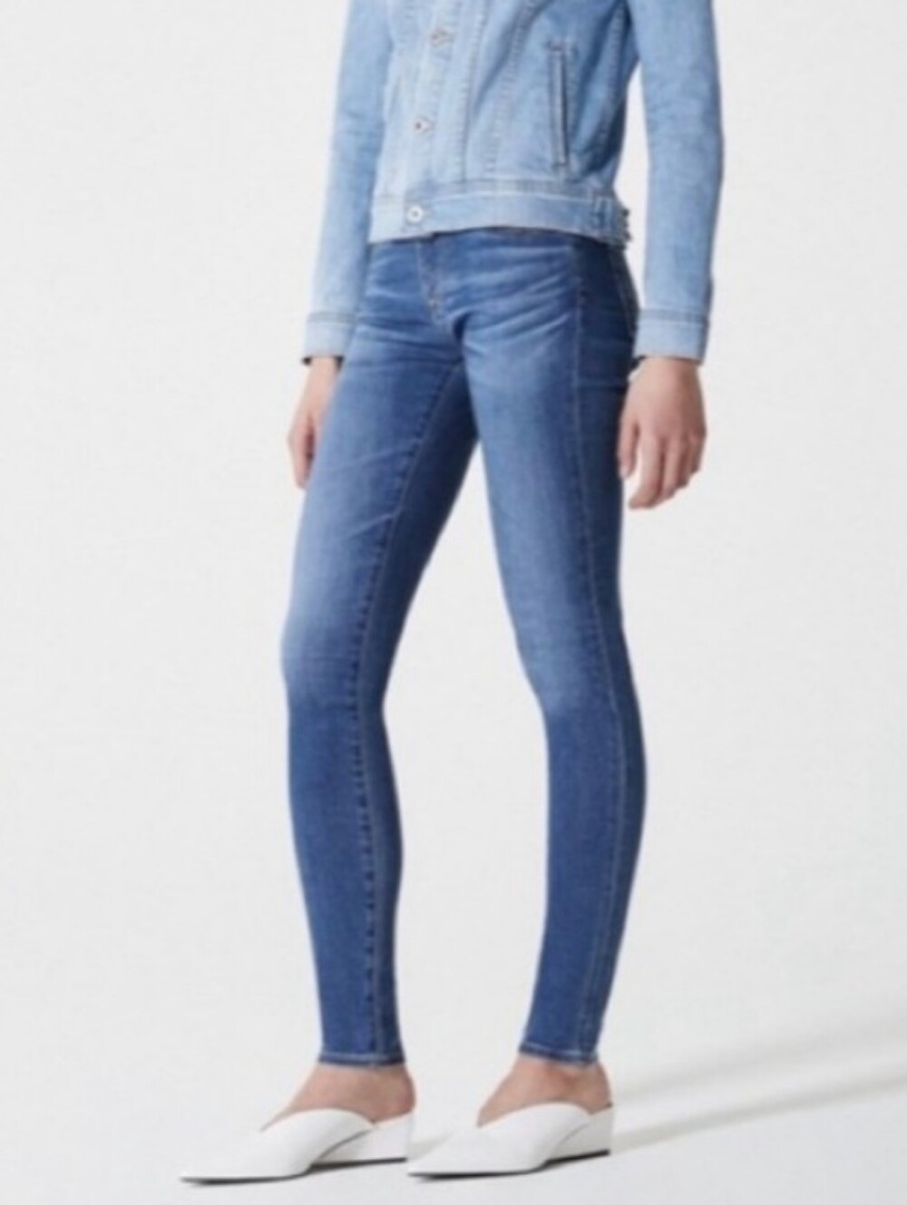 AG Adriano Goldschmied Women's Dark Blue Skinny Jeans